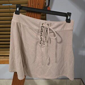 Blush Pink Dillard's Mini-Skirt